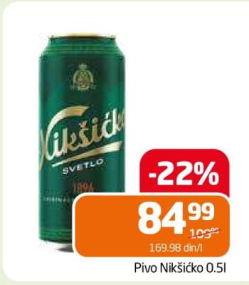 Pivo Nikšićko 0.5l