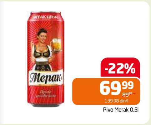 Pivo Merak 0,5l