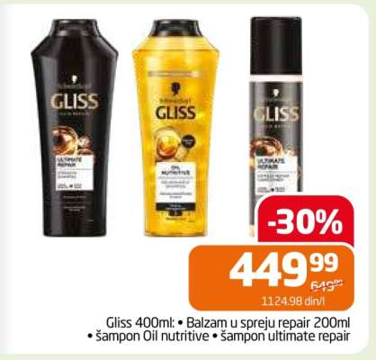 Gliss 400ml