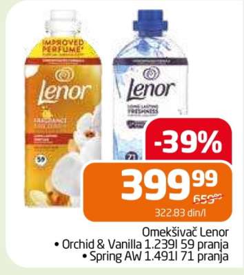 Omekšivač Lenor