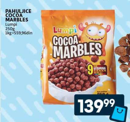 PAHULJICE COCOA MARBLES