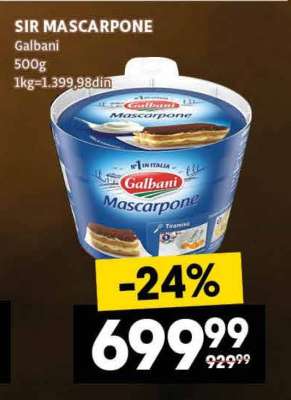 SIR MASCARPONE