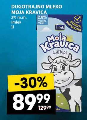DUGOTRAJNO MLEKO Moja Kravica