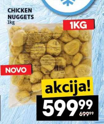 CHICKEN NUGGETS 1kg