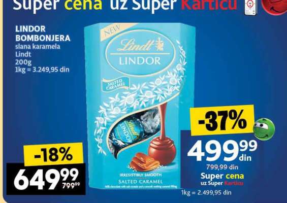 LINDOR BOMBONJERA