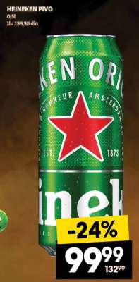 HEINEKEN PIVO