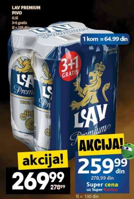 Lav Premium pivo