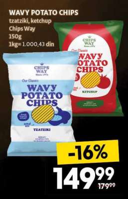 WAVY POTATO CHIPS