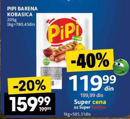 PIPI BARENA KOBASICA