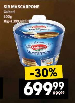 SIR MASCARPONE