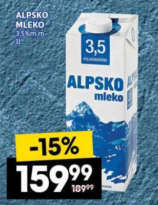 Alpsko mleko