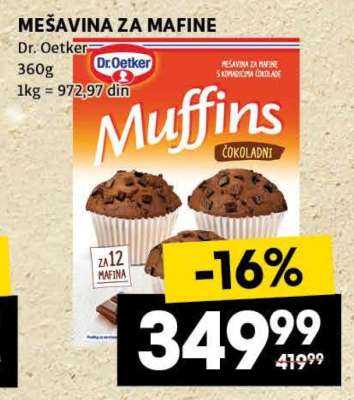 MEŠAVINA ZA MAFINE