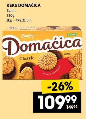 KEKS DOMAĆICA