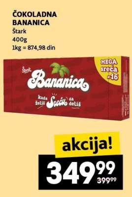 ČOKOLADNA BANANICA