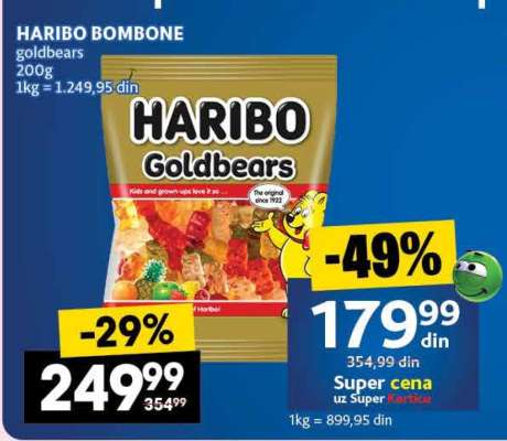 HARIBO BOMBONE