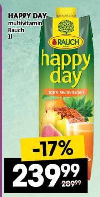 HAPPY DAY multivitamin Rauch 1l