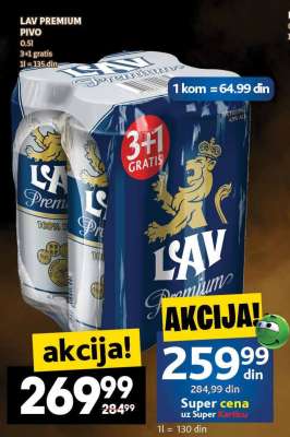 Lav Premium pivo