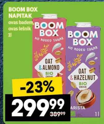 BOOM BOX NAPITAK