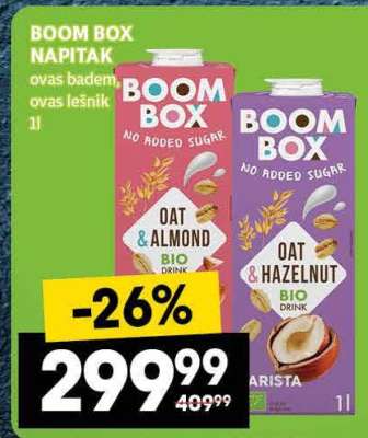 BOOM BOX NAPITAK