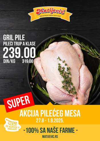 Matijević katalog - 27.08.2025 - 01.09.2025.