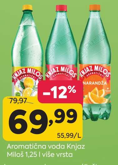Aromatična voda Knjaz Miloš