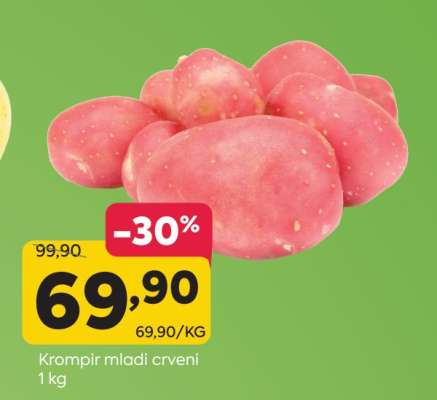 Krompir mladi crveni