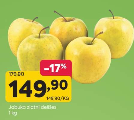 Jabuka zlatni delišes