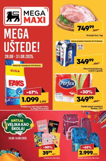 thumbnail - Katalog Mega Maxi - Nedeljna akcija