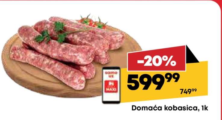 Domaća kobasica, 1k