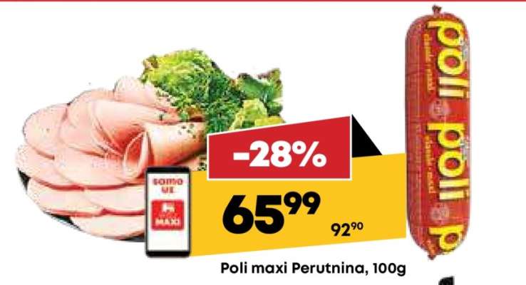 Poli maxi Perutnina 100g