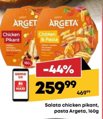 Salata chicken pikant, pasta Argeta, 160g