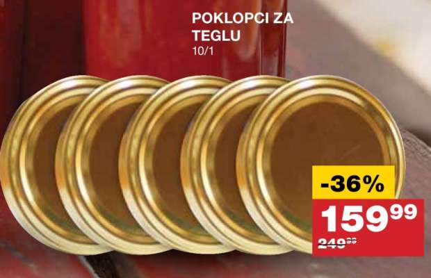 POKLOPCI ZA TEGLU
