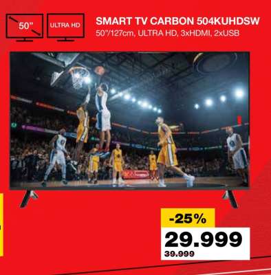 SMART TV CARBON 504KUHDSW