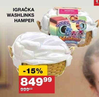 IGRAČKA WASHLINKS HAMPER