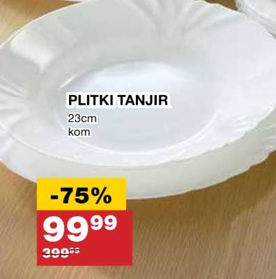Plitki tanjir