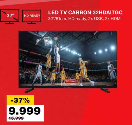 LED TV CARBON 32HDAITGC