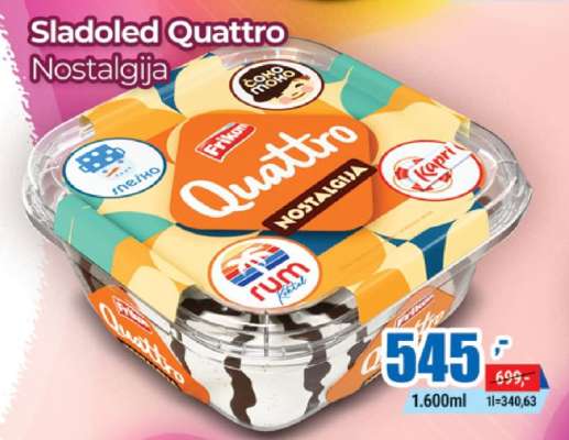 Sladoled Quattro