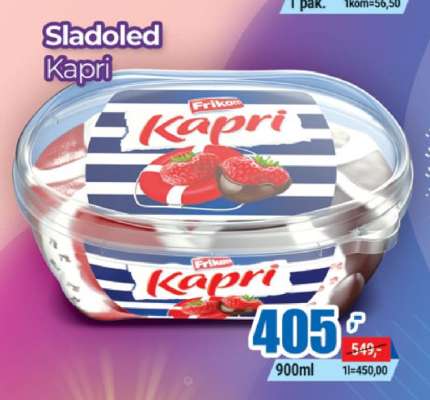 Sladoled Kapri