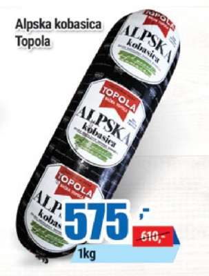 Alpska kobasica Topola