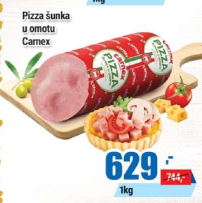 Pizza šunka u omotu Carnex