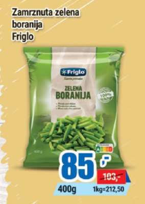 Zamrznuta zelena boranija Friglo