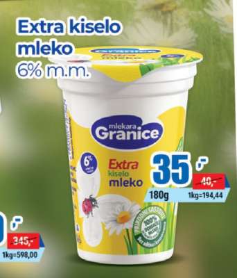 Extra kiselo mleko