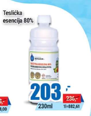 Teslićka esencija 80%