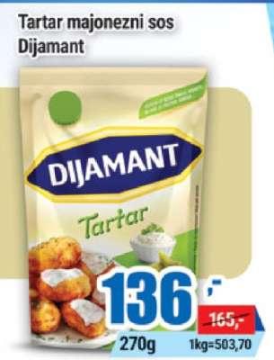 Tartar majonezni sos Dijamant