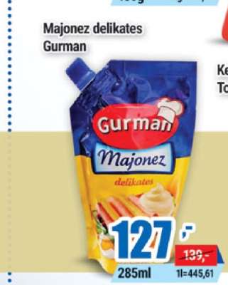 Majonez delikates Gurman