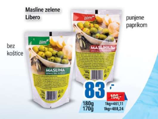 Masline zelene Libero