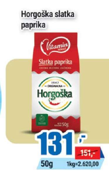 HORGOŠKA SLATKA PAPRIKA