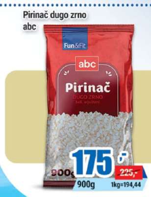 PIRINAČ DUGO ZRNO ABC