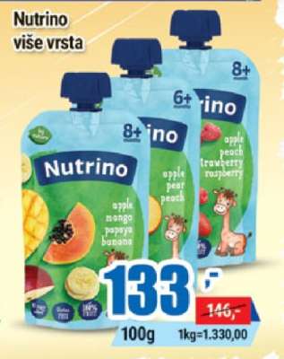 Nutrino više vrsta
