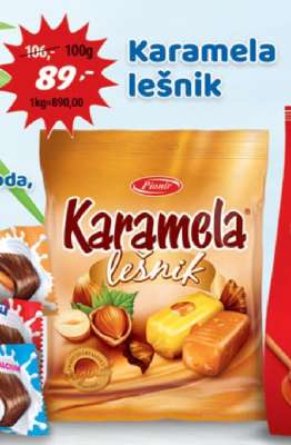 Karamela lešnik